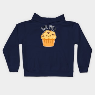 Kawaii Chocolate Chip Muffin. Eat Me Kids Hoodie